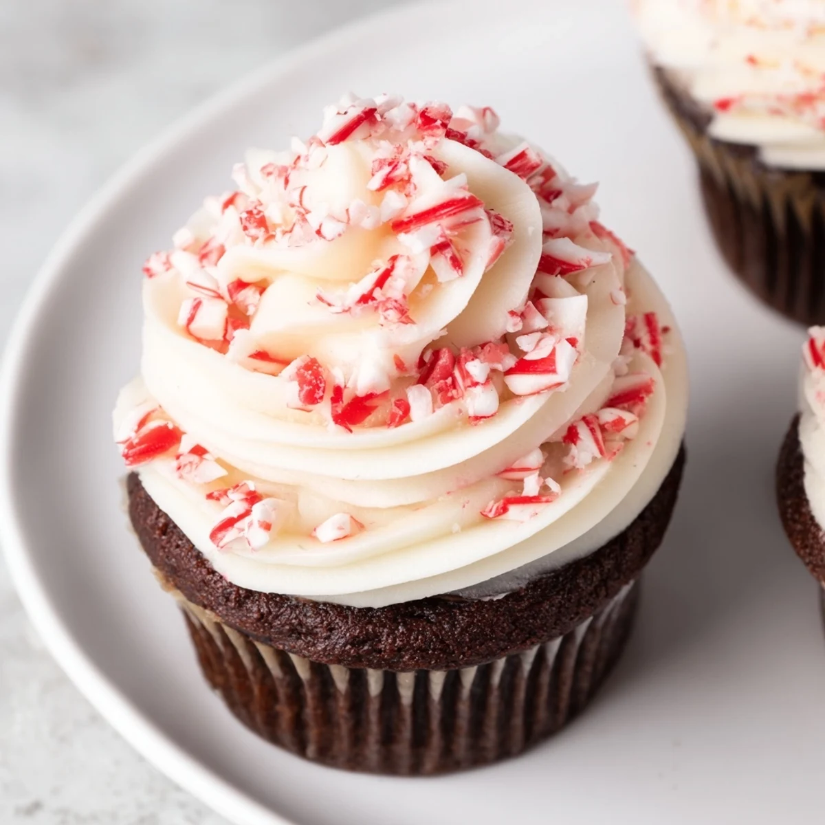 Chocolate Peppermint Cupcake Delight