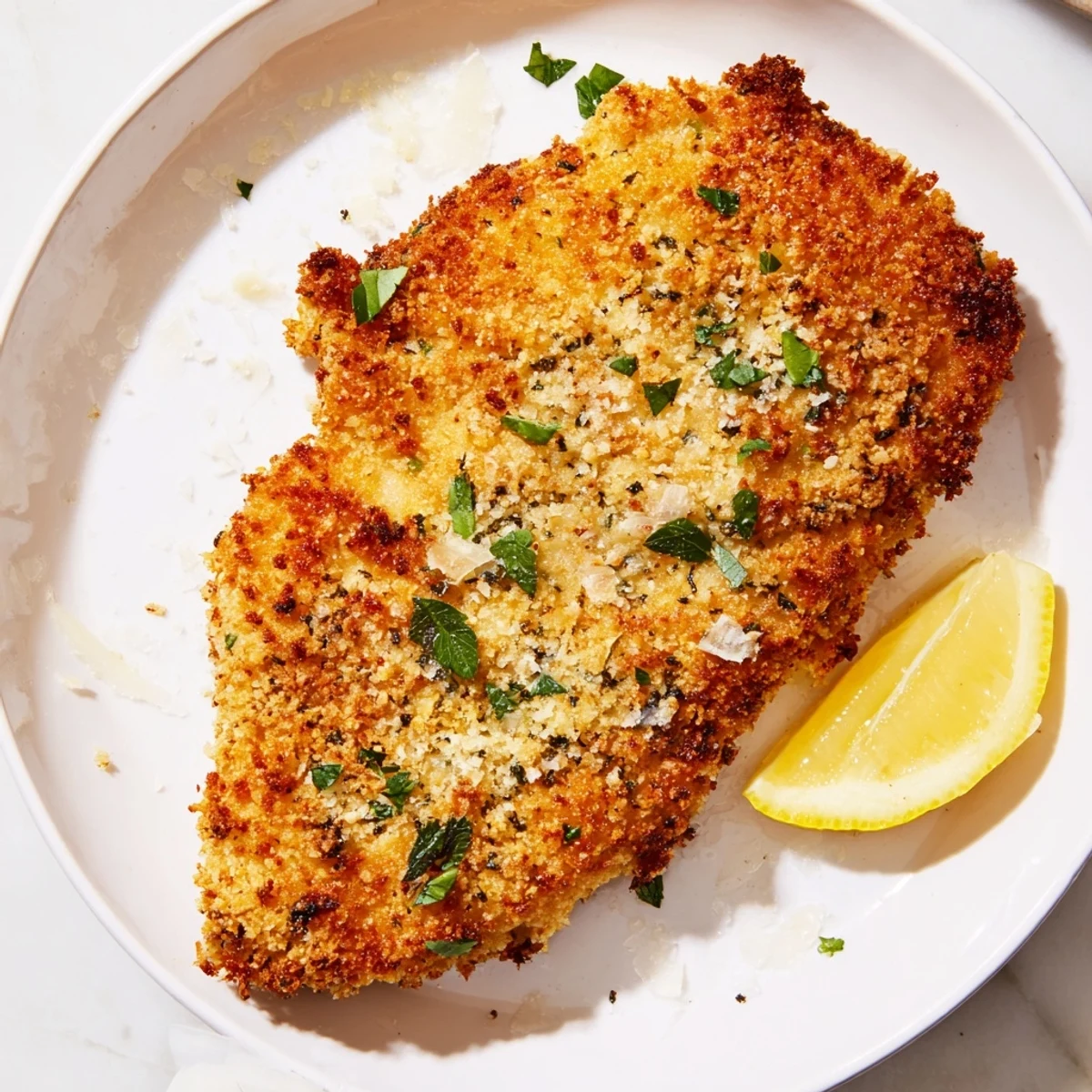 Crispy Parmesan Chicken Cutlets