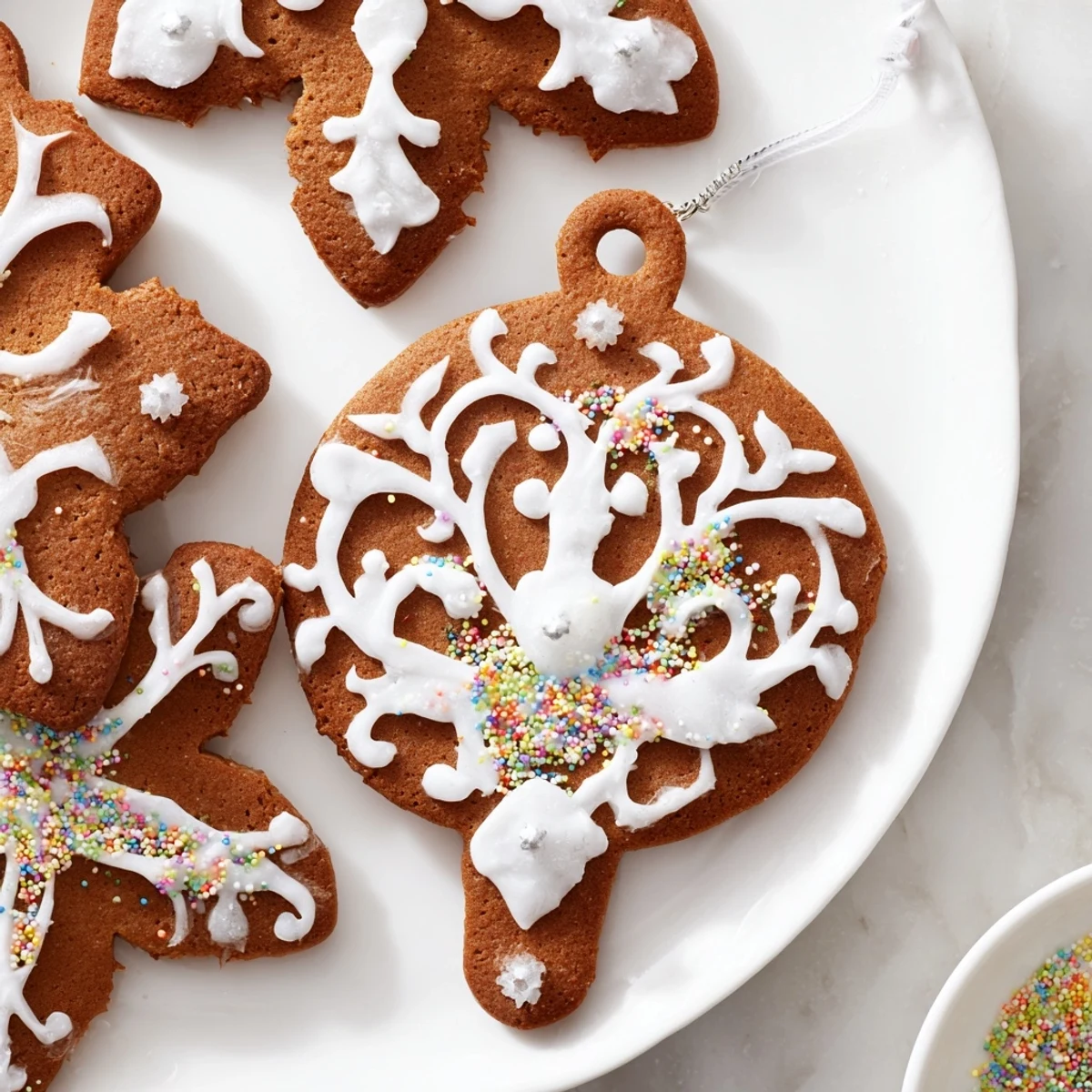 Ornament Gingerbread Cookies