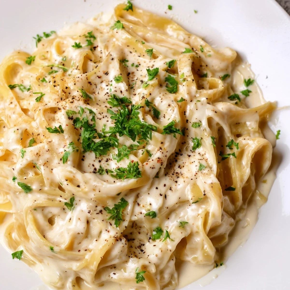 Creamy Garlic Pasta Classic