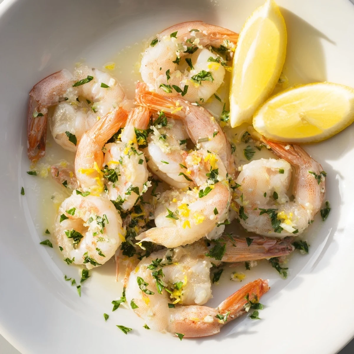 Lemon Garlic Shrimp
