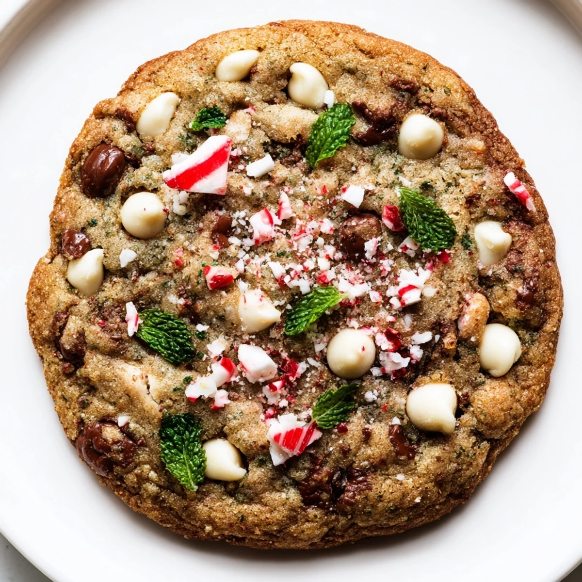 Peppermint Chocolate Chip Cookies