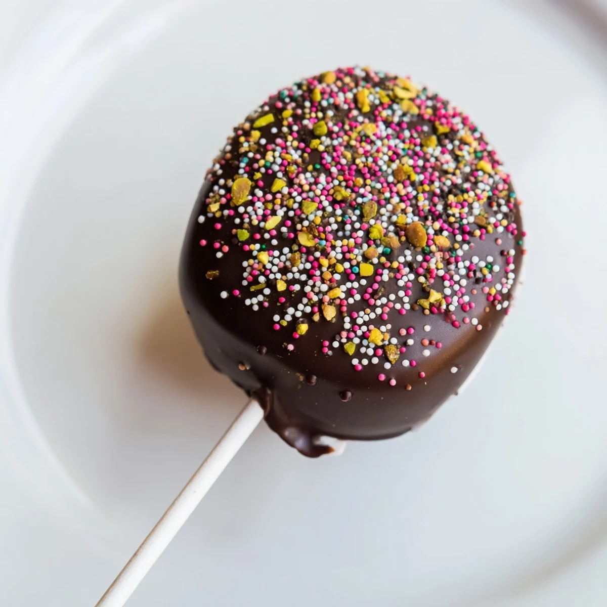 A close-up of Chocolate Dipped Marshmallows arranged on parchment, topped with shredded coconut and drizzled white chocolate for a festive look.