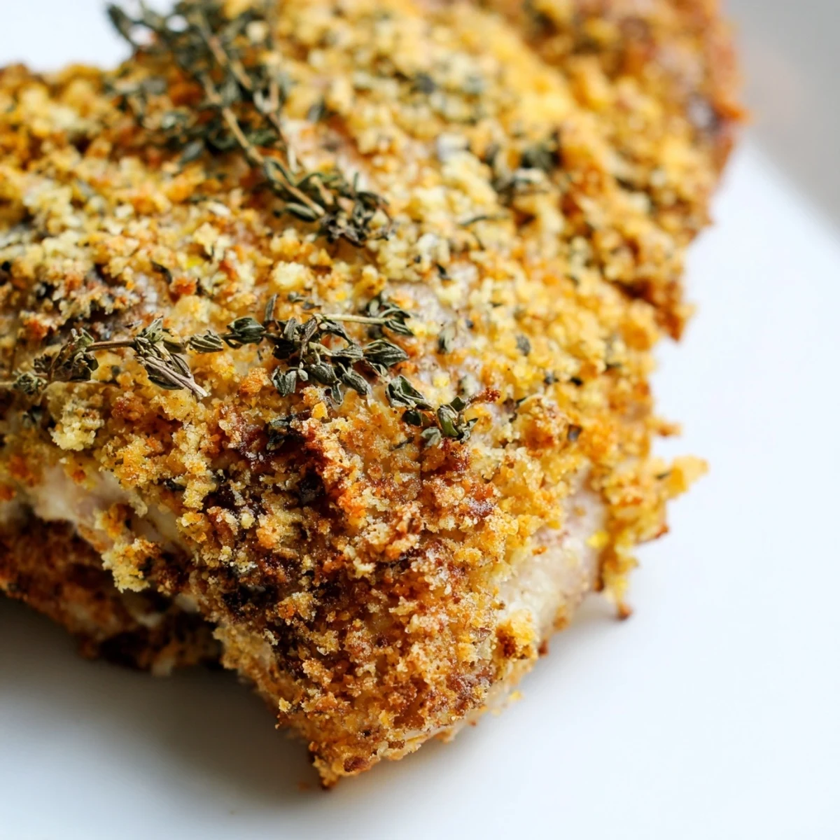 Crispy Supper Chicken served with roasted potatoes and a fresh green salad.