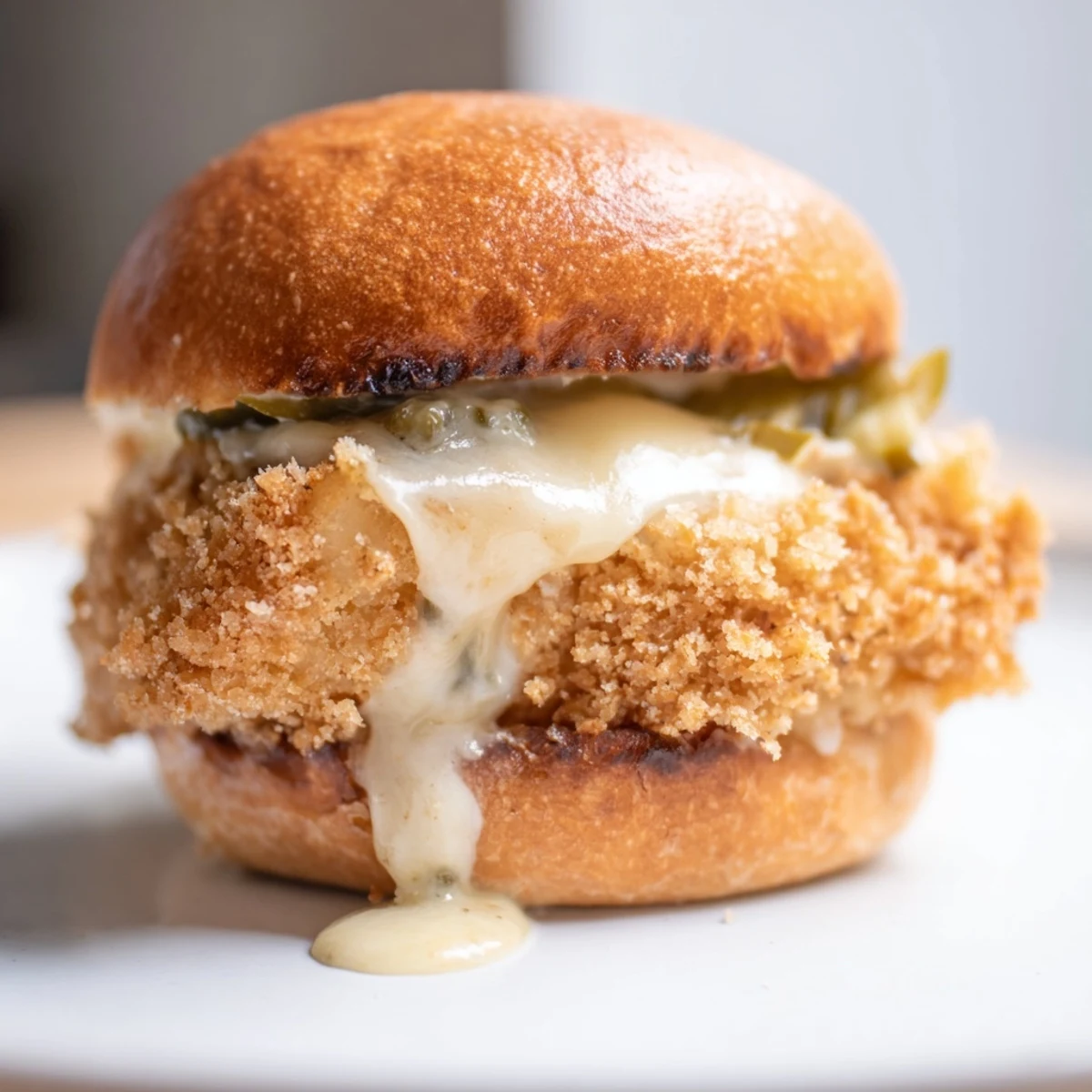 Crispy golden Filet O Fish sliders with melted cheese and creamy tartar sauce on toasted buns