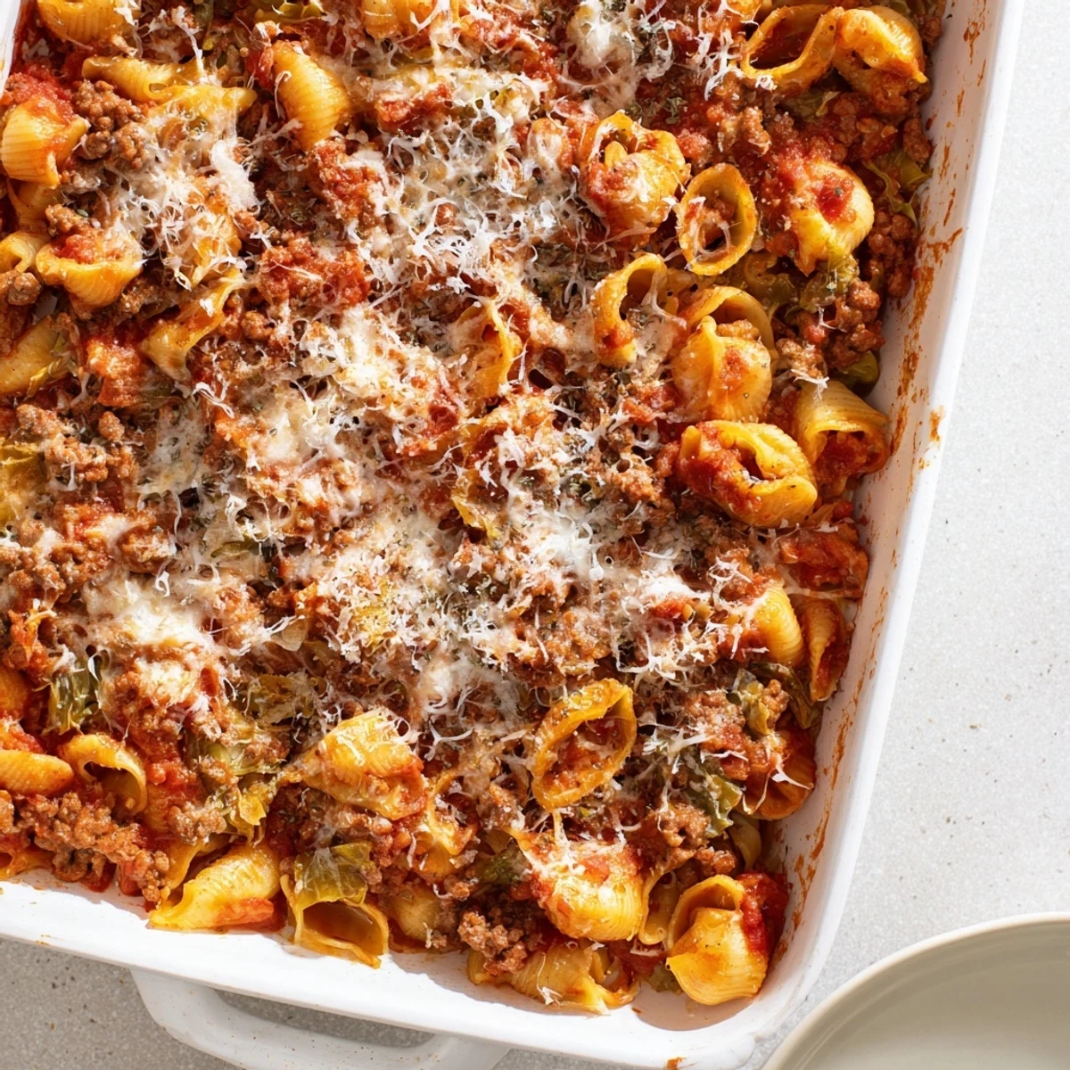 Cabbage Roll Pasta Bake With Tomato Sauce Beef