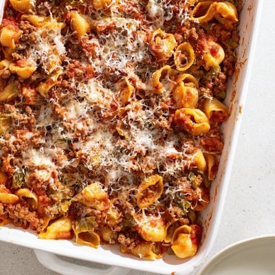 Cabbage Roll Pasta Bake With Tomato Sauce Beef
